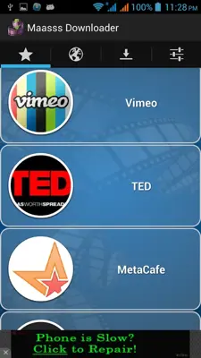 Maasss Downloader android App screenshot 2