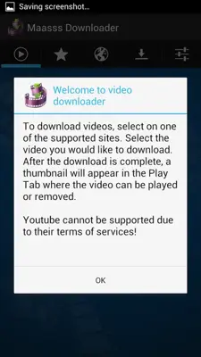 Maasss Downloader android App screenshot 6